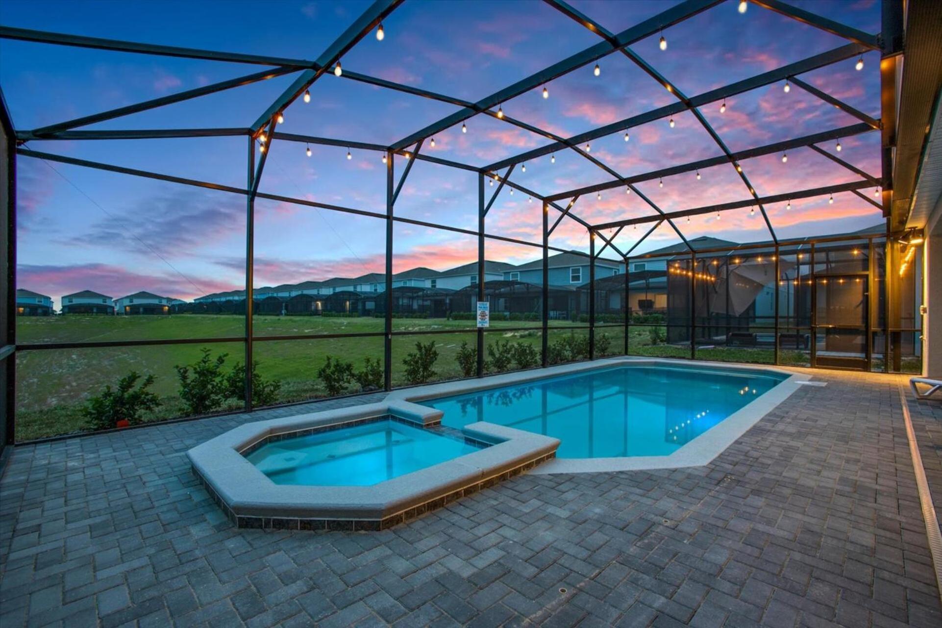 Orlando Villa 6463: Luxurious 10-Bedroom Retreat Davenport Exterior photo