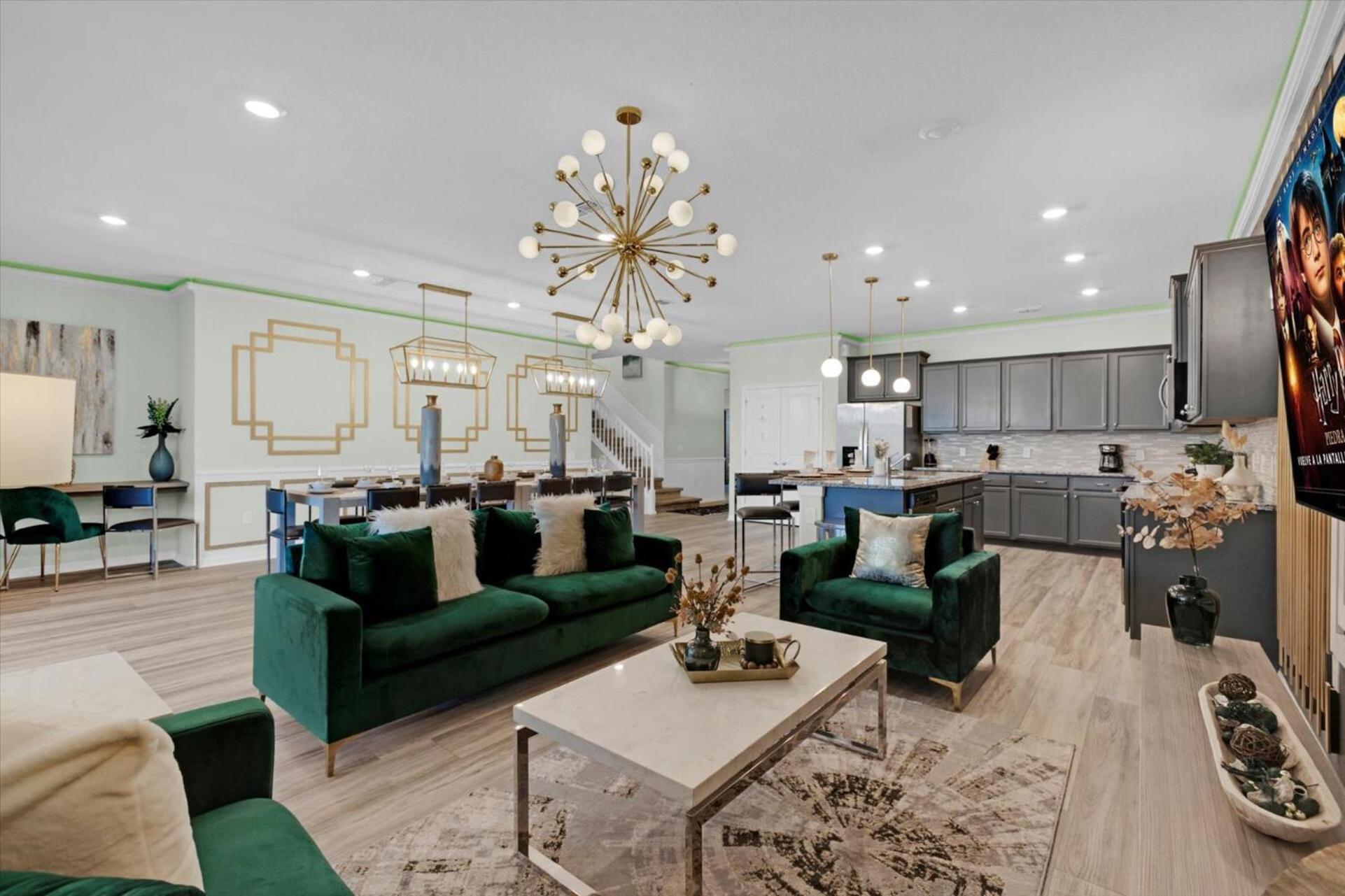 Orlando Villa 6463: Luxurious 10-Bedroom Retreat Davenport Exterior photo